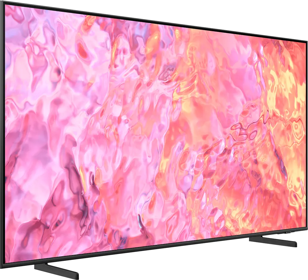 شاشة سامسونج، 55 بوصة، سمارت، QLED، دقة 4K، رسيفر داخلي، QA55Q60DAUXEG