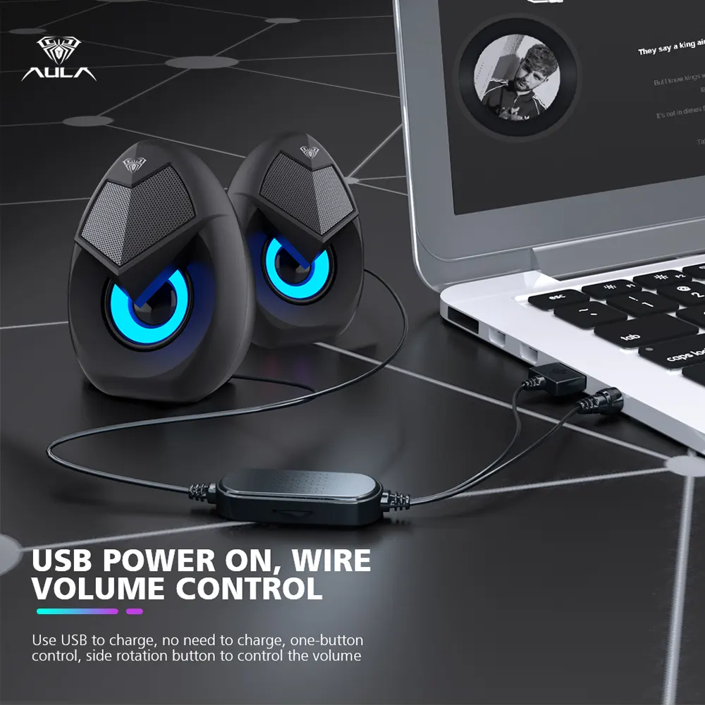 مكبر صوت سلكي اولا ، 10 وات،توصيل USB، أسود، N-69