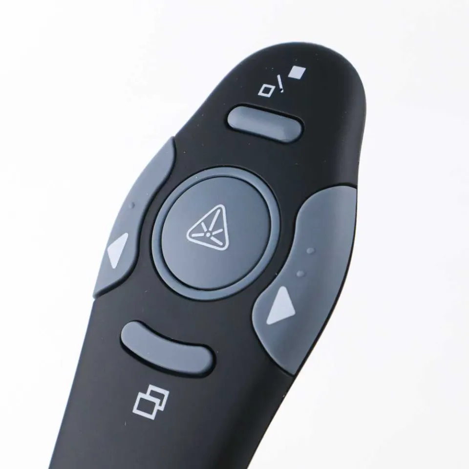 جهاز عرض ليزر لاسلكي جيجا ماكس، منفذ USB، أسود، K-100