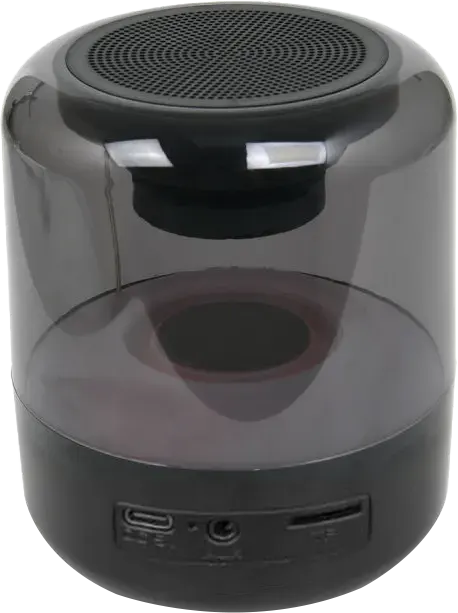 سماعة جيجاماكس بلس لاسلكي محمولة، قابلة للشحن، ضوء LED ملون، بلوتوث 5.0، متعدد الألوان، GM-04