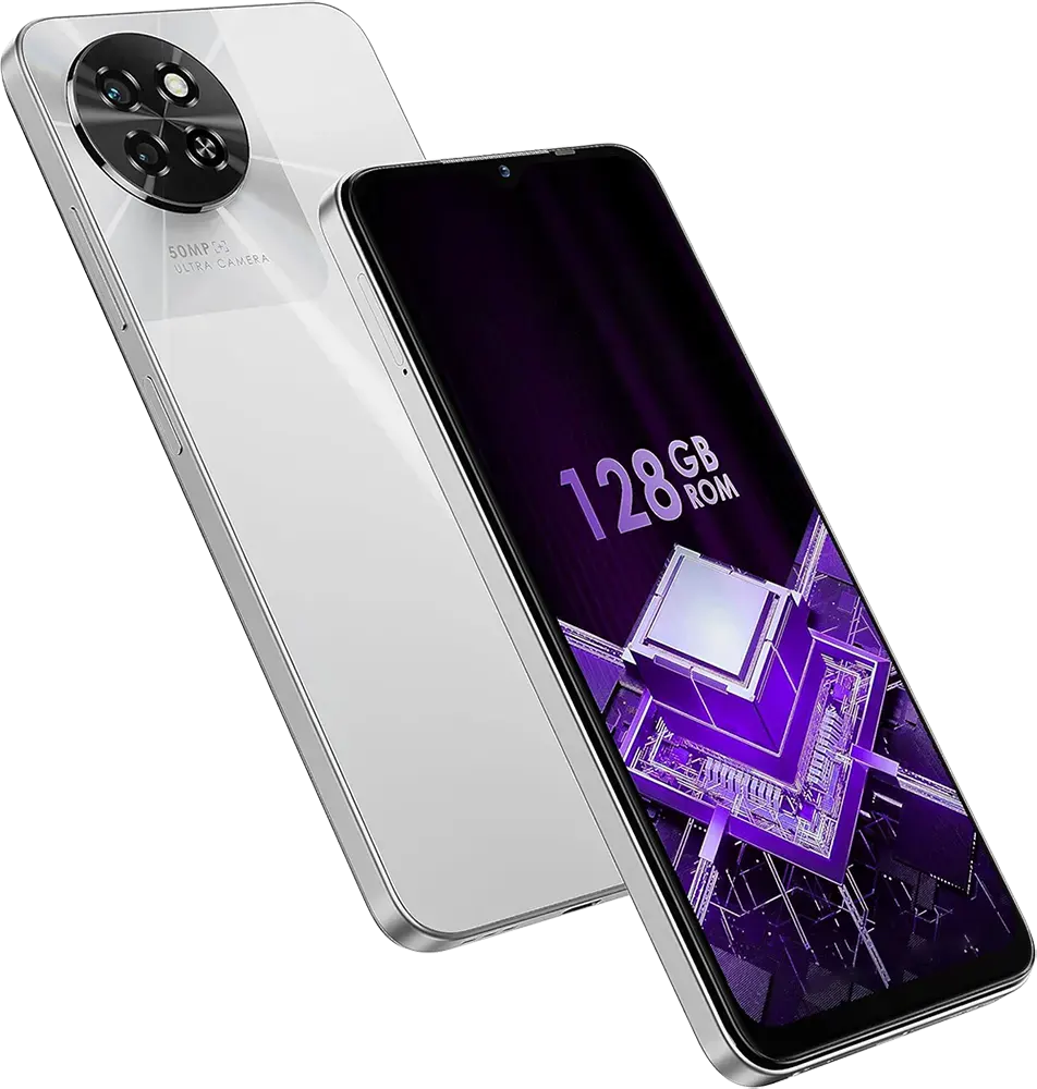 موبايل اي تيل S23، ثنائي الشريحة، ذاكرة 128 جيجابايت، 4 جيجابايت، شبكة الجيل الرابع إل تي اي، أبيض ميستري