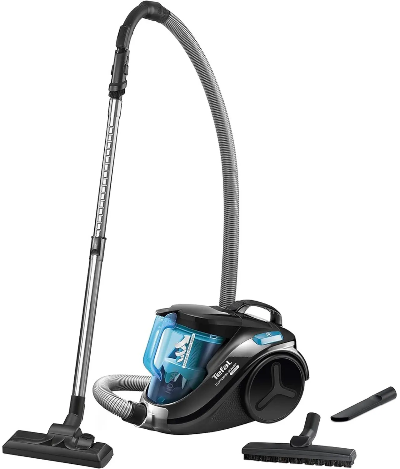 مكنسة كهربائية تيفال باجلس، 750 وات، 1.5 لتر، أزرق،TW3751EG