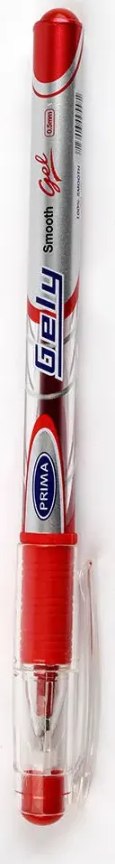 قلم جيل بريما ، 0.5 ملم ، أحمر