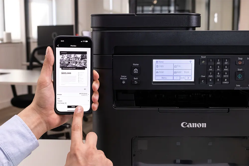 طابعة كانون آي سنسيس طابعة ليزر أحادية اللون ، متعددة الوظائف، أسود ،MF275DW