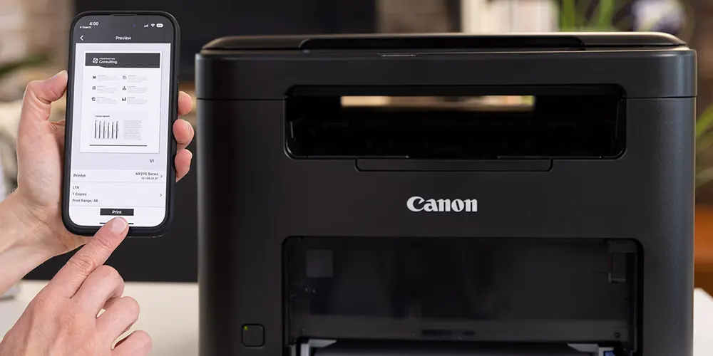 طابعة كانون اي سنسيس طابعة ليزر أحادية اللون ، متعددة الوظائف، أسود ،MF272DW