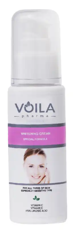 كريم فيولا بفيتامين سي وفيتامين اي والهيالورونيك اسيد، كريم لتفتيح البشرة، 50 مل