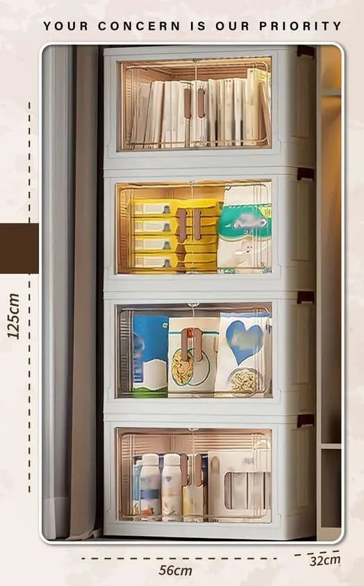 دولاب ايليت من الوطنية ، 4دور ،اوف وايت