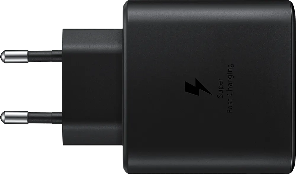 شاحن سريع سامسونج  منفذ USB-C، كابل 1.8 متر، أسود، EP-TA845XBEGEU