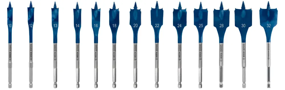 طقم بنط تخريم خشب بووش، 13 قطعة، 900 336