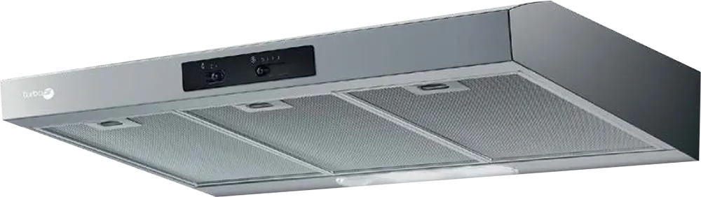 شفاط بلت ان مسطح تربو اير موران 90 سم، 3 سرعات، 3 فلتر ، ستانلس ستيل، فضي، IX-F-90