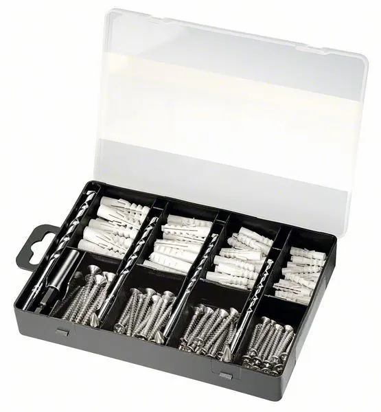 طقم مسامير وبنط بووش، 173 قطعة ، 019 511