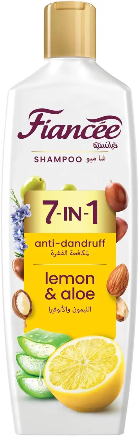 شامبو 7 في 1 لمكافحة القشرة بالليمون والألوفيرا من فيانسيه 340 مل