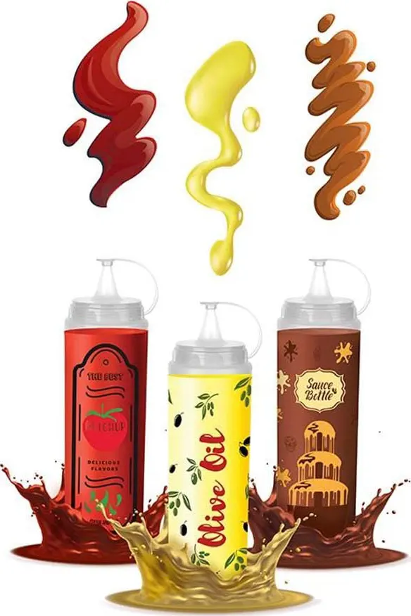 زجاجة صلصة شيف تيتيز، 700 مل، AP-9467