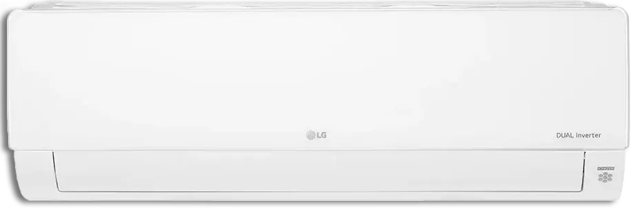 تكييف هواء سبليت إل جي STD 1.5 حصان، بارد- ساخن، إنفرتر، شاشة ديجيتال، أبيض، S4-UW12JA3AA-AE