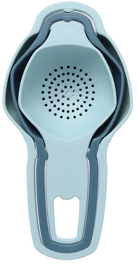 طقم قمع بلاستيك 3*1 ،ألوان متعددة