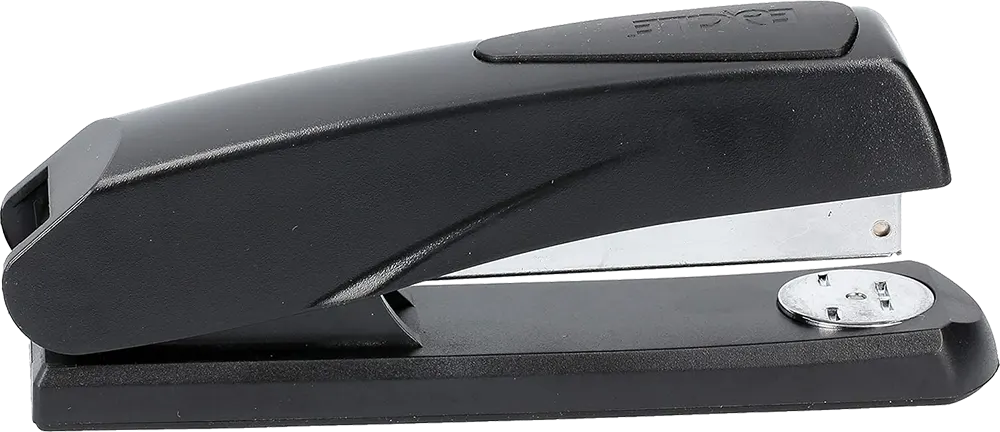 دباسة ورق مكتبية من إيجل ، سعة 20 ورقة ، أسود، S5101B