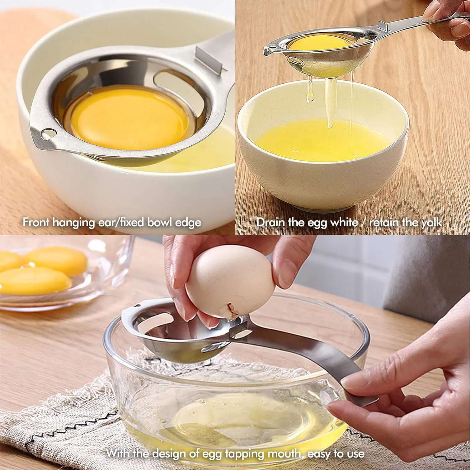 عازل بيض أستانلس ستيل