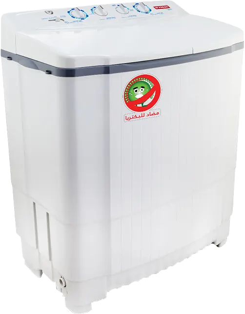 غسالة هاف اتوماتيك فريش نيو فاميلي 8 كيلو ، 2 حوض، أبيض، FWT10800NA