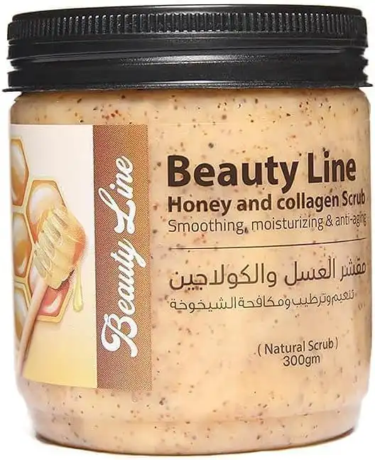 Melano Beauty line honey and collagen scrub 300 Gm