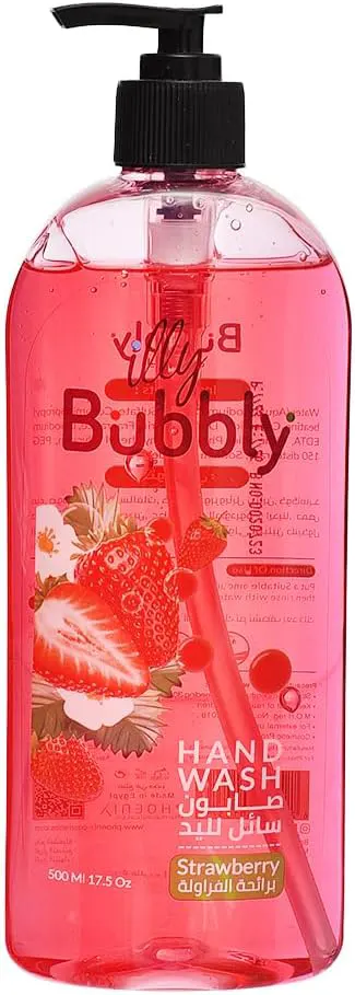 صابون سائل لليدين ايلي بابلي برائحة الفراولة ، 500 مل .