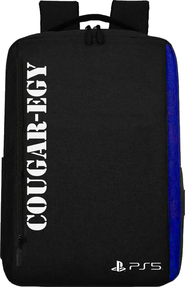 شنطة ظهر كوجر للبلاي ستيشن 5، 15.6 بوصة، أسود، S20