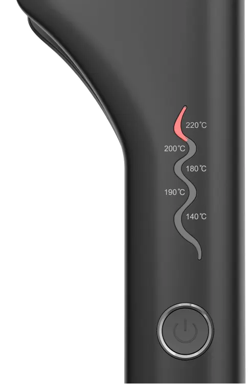 مكواة تجعيد الشعر راش براش M1 ، ألواح مصنوعة من سيراميك  ،220° سيلزيوس،أحمر