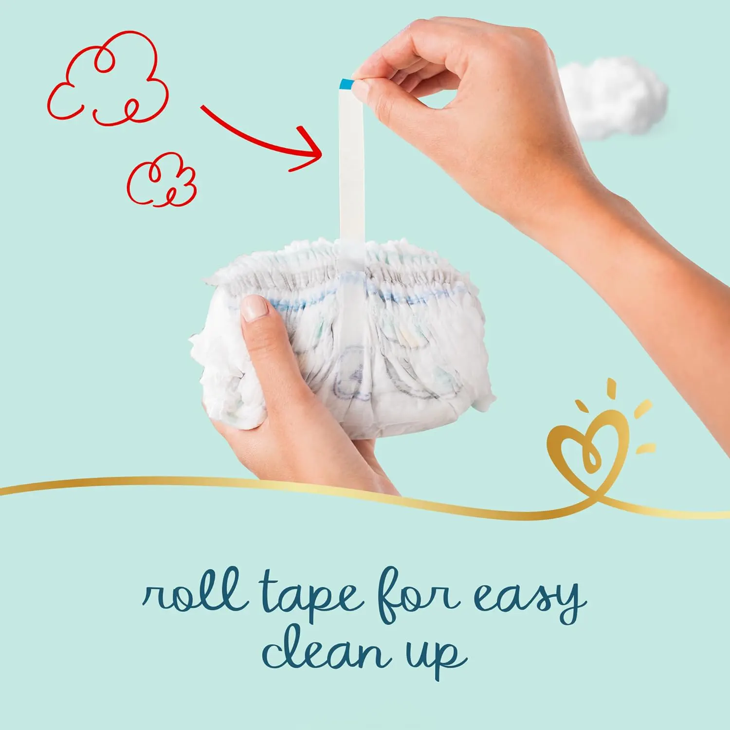 حفاضات بامبرز بانتس سعودي للاطفال مقاس 5 ،12 - 18 كجم ،40 حفاضة