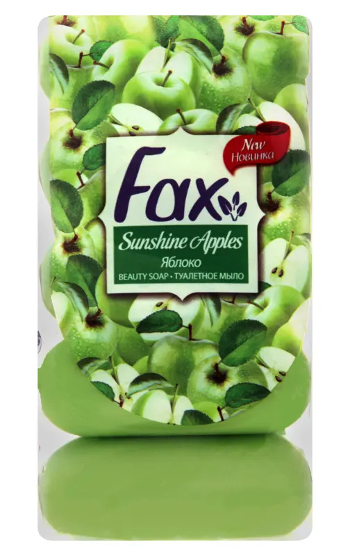 صابون فاكس بالتفاح ،5 قطع،الاخضر