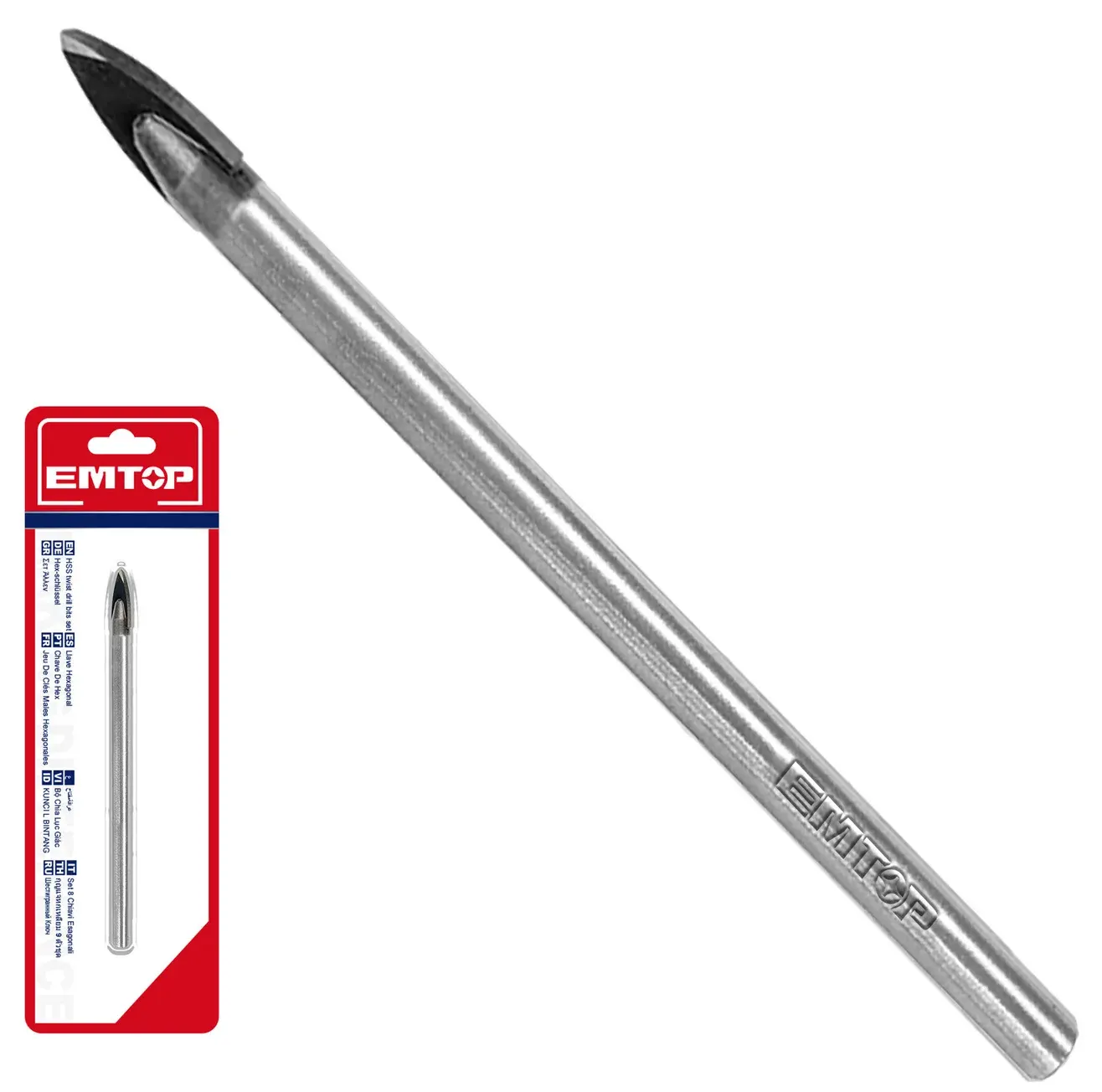 بنطة تخريم زجاج امتوب، 8*83 مللي ، EACG10801