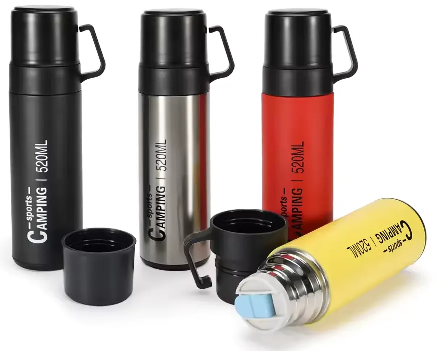 مج حرارى استانلس، 520 مل، ألوان متعددة