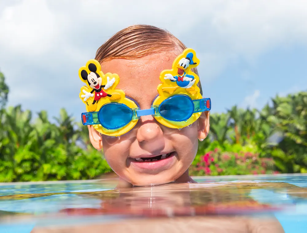 نظارة بحر بيست واي اشكال ميكي ماوس مجسمة، أحمر×أصفر، 9102S_24