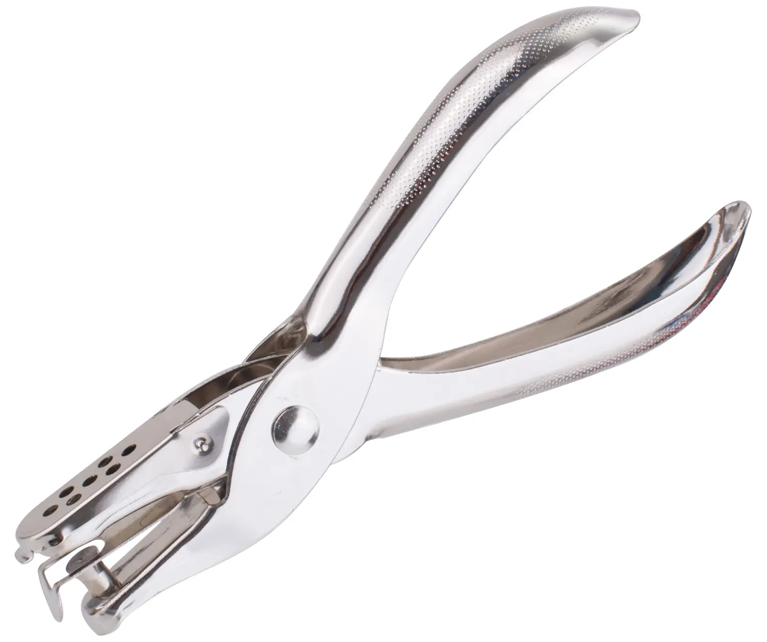 خرامة ورق ديلي، ثقب واحد، سريعة الاستخدام،سيلفر،E0114