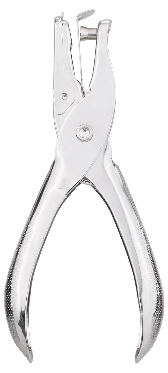 خرامة ورق ديلي، ثقب واحد، سريعة الاستخدام،سيلفر،E0114