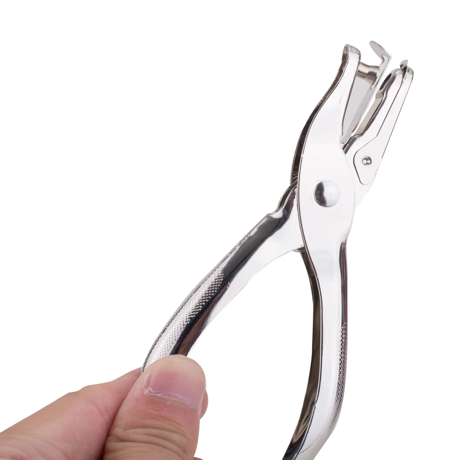 خرامة ورق ديلي، ثقب واحد، سريعة الاستخدام،سيلفر،E0114