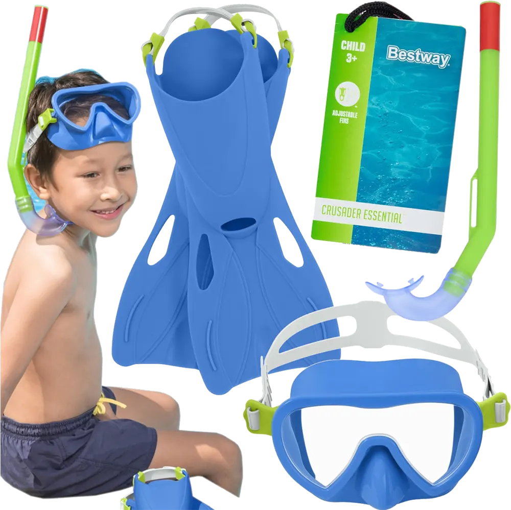 مجموعة أدوات غطس كروسيدر ايسنشال بيست واي ، متعددة الألوان ، 25039