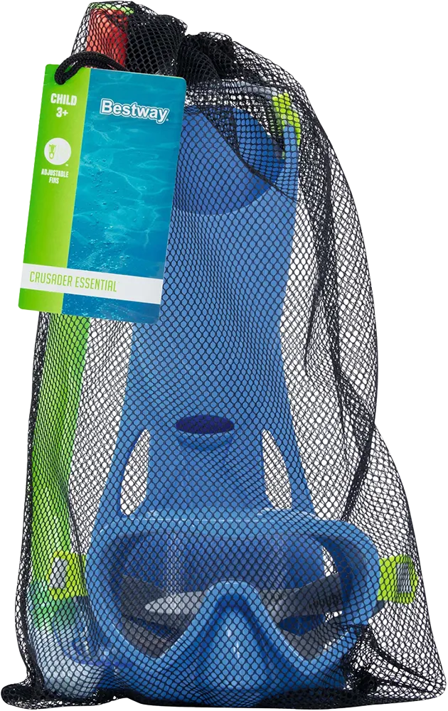 مجموعة أدوات غطس كروسيدر ايسنشال بيست واي ، متعددة الألوان ، 25039