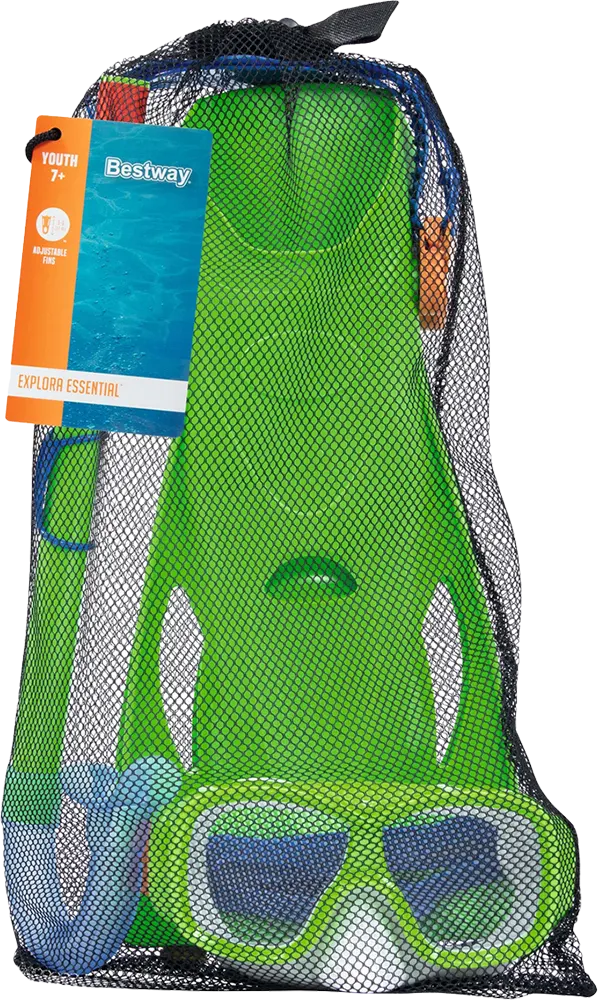 مجموعة أدوات غطس بيست واي اكسبلورا ايسنشال ، متعددة الألوان، 25019