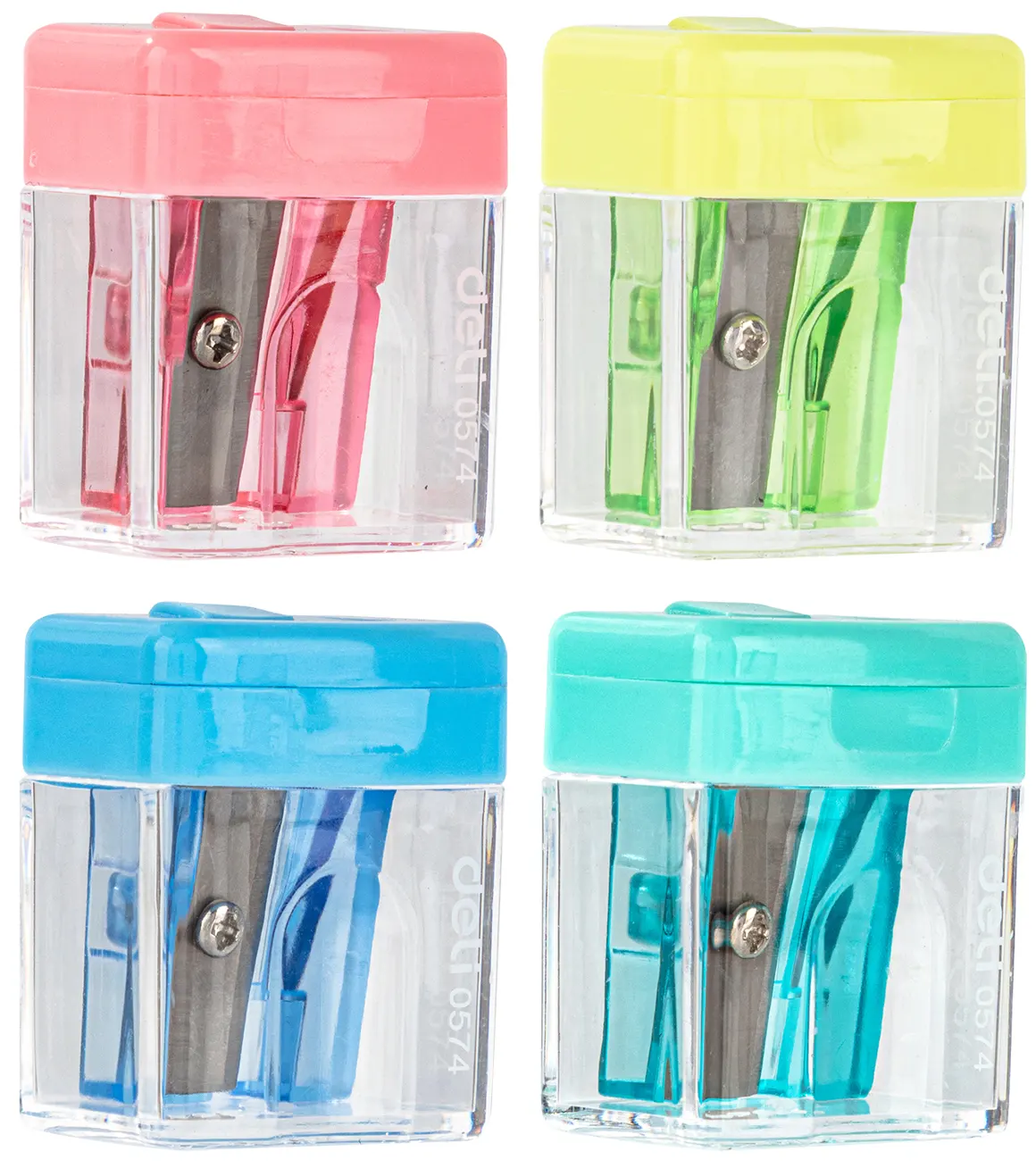 براية علبة بلاستيك ديلى،1 عين ،ألوان متعددة، E0574