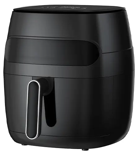 قلاية هوائية أكاي، 1350 وات، 5.5 لتر، ديجيتال، أسود، AK-200D