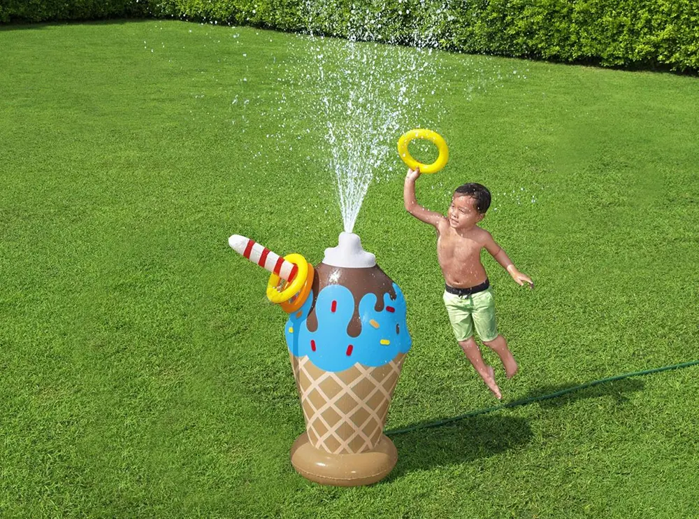 رشاش مياه بيست واي، قابل للنفخ، شكل الآيس كريم، 52379