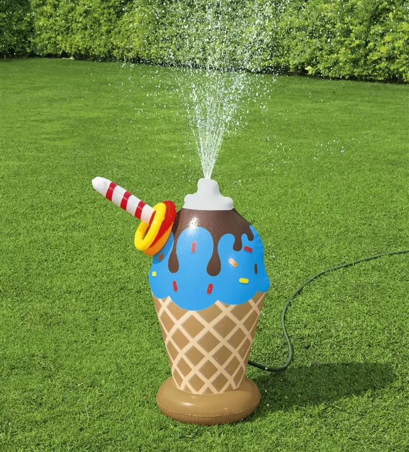 رشاش مياه بيست واي، قابل للنفخ، شكل الآيس كريم، 52379