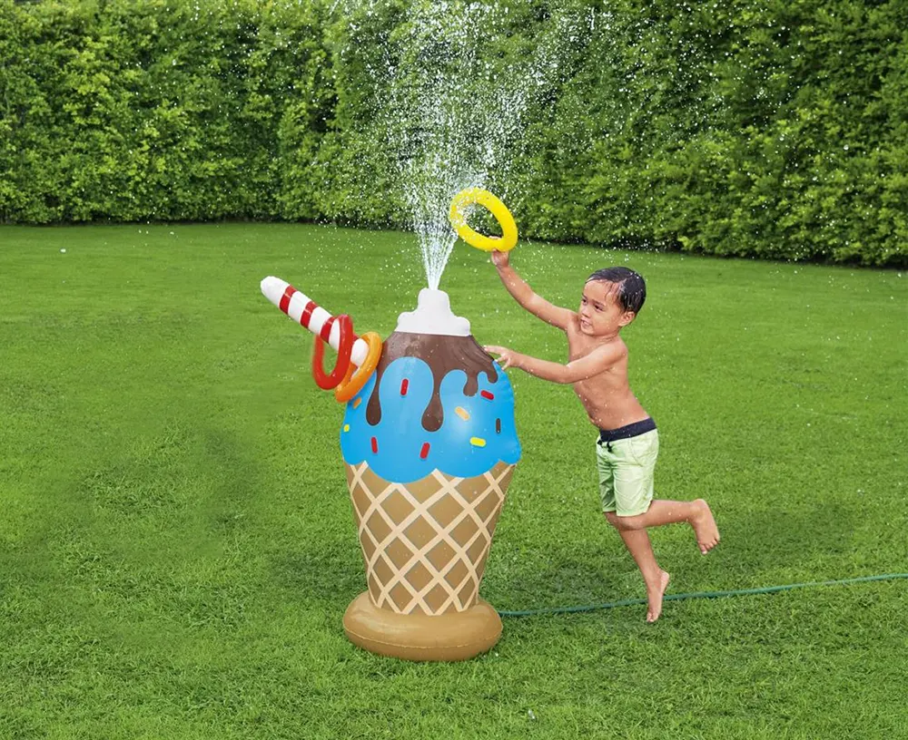 رشاش مياه بيست واي، قابل للنفخ، شكل الآيس كريم، 52379