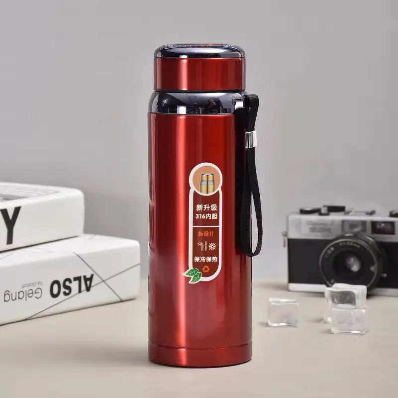 مج حراري من الاستانلس محكم الغلق ، 600 مل،ألوان متعددة