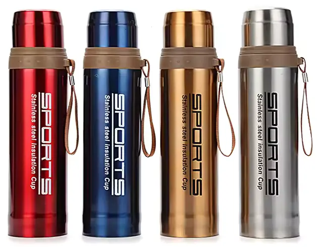 مج حراري سبورتس من الاستانلس محكم الغلق ، 750 مل،ألوان متعددة