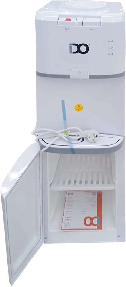 مبرد مياه أي دو ،1 حنفية ( بارد & ساخن)، تحميل علوي، حافظة، أبيض*رمادي، WD101NC-WH