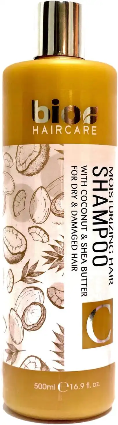 شامبو بجوز الهند وزبدة الشيا من بيو هير 500 مل