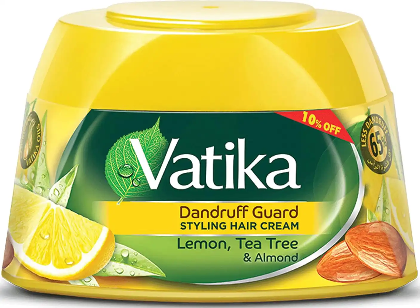 كريم شعر فاتيكا ضد القشره بالشاى والليمون واللوز، 190 مل