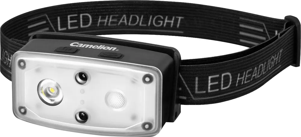 كشاف رأس كاميليون قابل لاعادة الشحن، أسود، RS903-CBH