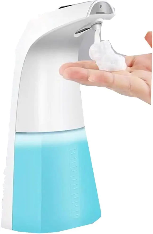 موزع فوم صابون أوتوماتيكي بمستشعر حركة بدون لمس ، 250 مل، أبيض
