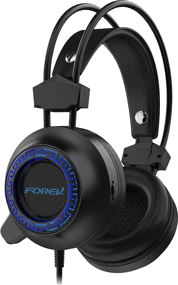 سماعة رأس سلكية للألعاب فوريف، سلكية، 3.5 قابس، أسود، FV-G93